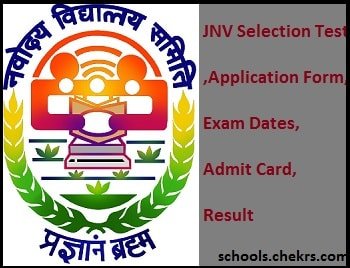 Navodaya Vidyalaya 6th Class Entrance Exam 2019 Admit Card