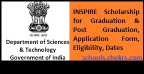 INSPIRE Scholarship Application Form 2025-2026 | Complete Details ...