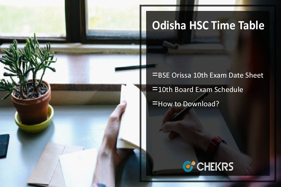 Odisha HSC Time Table 2025 BSE Odisha 10th Exam Date Pdf Download