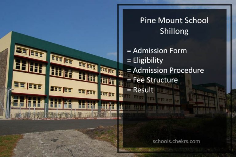 Pine Mount School Shillong Admission 202526 Form, Dates, Proedure