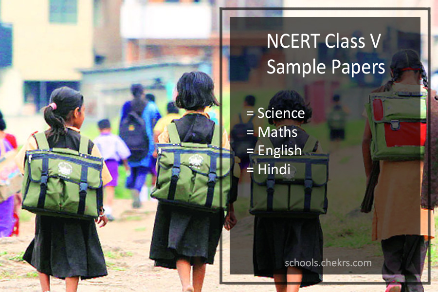 NCERT Model Question Paper for Class 5- Science, Maths, English, Hindi