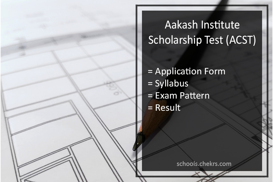 Aakash Scholarship Test (ACST) 2023 Complete Details