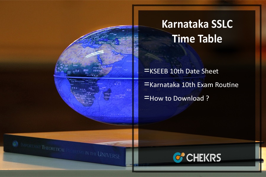 Karnataka Sslc Time Table 21 Www Kseeb Kar Nic In 10th Exam Dates