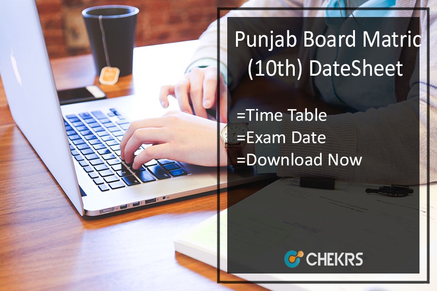 PSEB 10th Date Sheet 2021- Punjab Board Matric Time Table ...