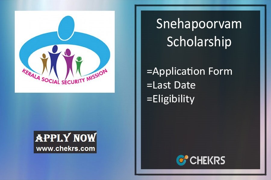 2019 Online, ... Scholarship Last Apply 2020 - Snehapoorvam :