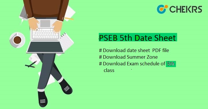 PSEB 5th Date Sheet 2021 | Punjab Board Class 5 Exam Date ...