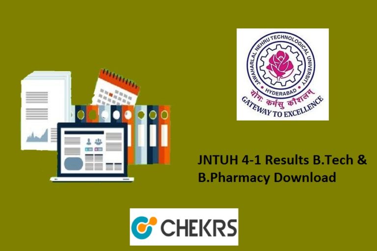 JNTUH 4-2 Results 2024 B.Tech/ B.Pharmacy (R18, R16, R15, R13, R09) 4th ...