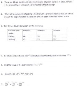 8th Class Question Paper 2025 : Sample/ Model Papers Download