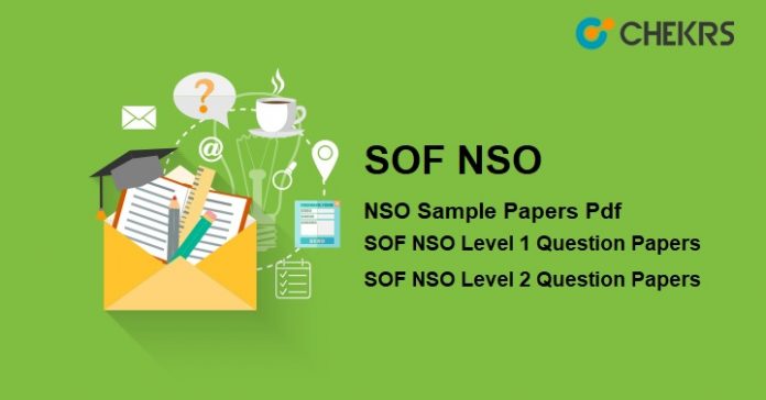 NSO Question Paper 2025 SOF NSO Class 1 To 12 Model/ Sample Papers, Pdf