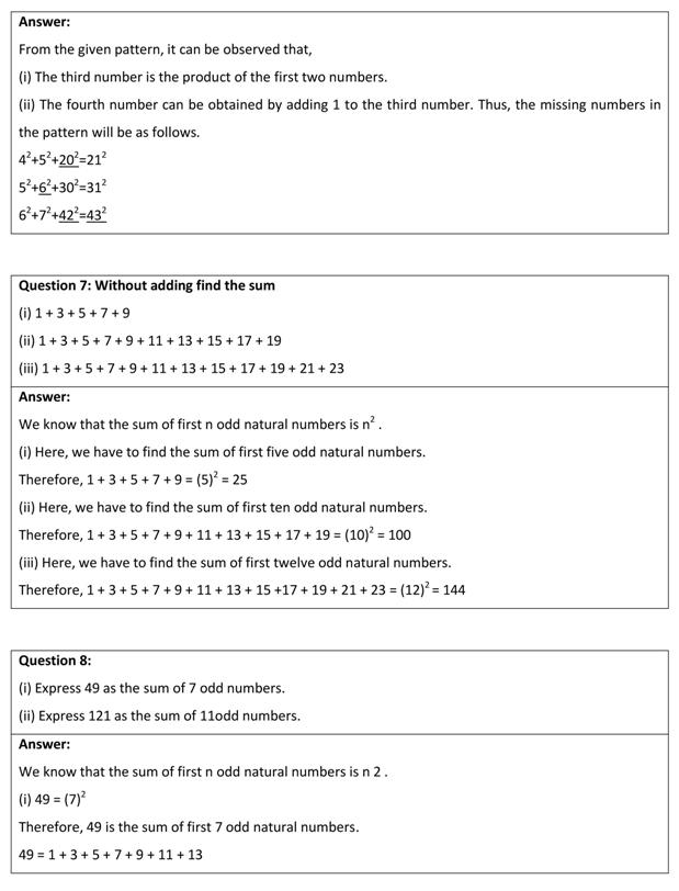 [Pdf] NCERT Solutions for Class 8 Maths Chapter 6 - Exercise 6.1