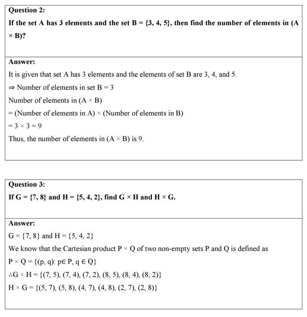 class 11 maths chapter 2 exercise 2.1 solutions