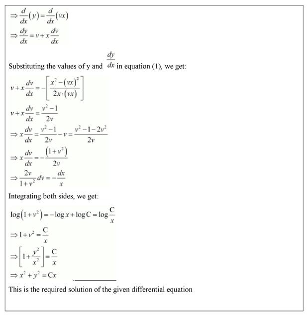 NCERT Solutions Class 12 Maths Chapter 9 (Ex 9.5) Differential Equations