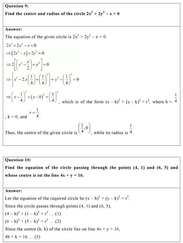 NCERT Solutions for Class 11 Maths Chapter 11 - Exercise 11.1 (Updated) Pdf