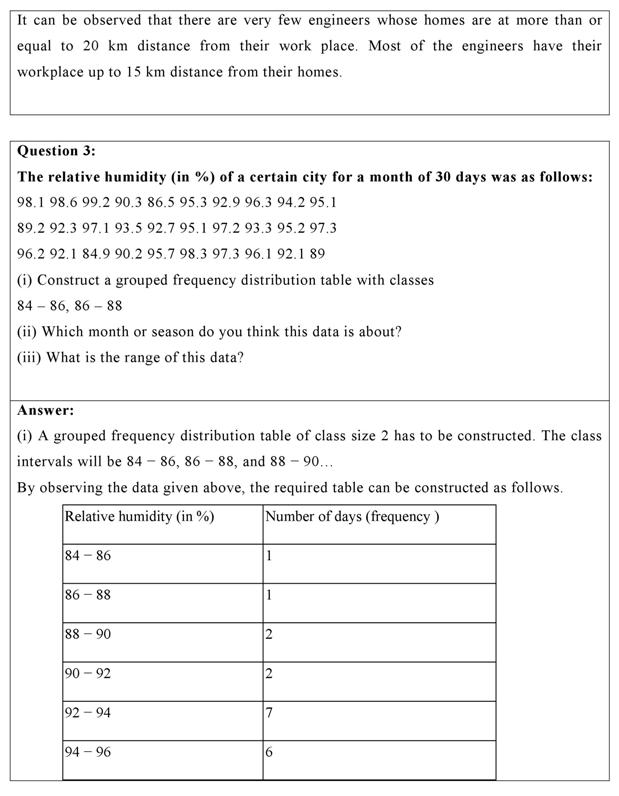 case study questions class 9 maths chapter 14