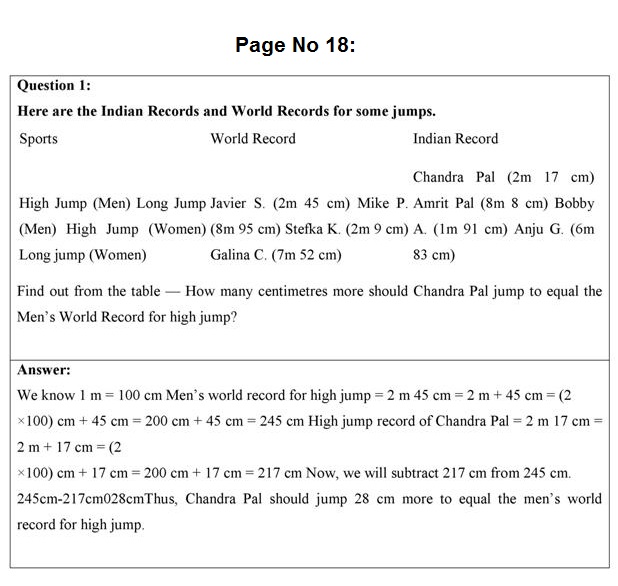 Free Download Ncert Solutions For Class 4 Maths Chapter 2 Long And Short Available Here