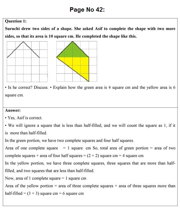 Download NCERT Solutions for Class 5 Maths Chapter 3 How Many Squares