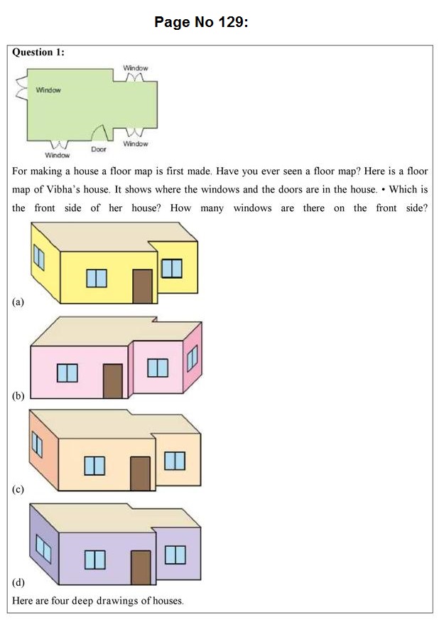 Worksheet Solution: Boxes And Sketches | Mathematics for Class 5: NCERT PDF  Download