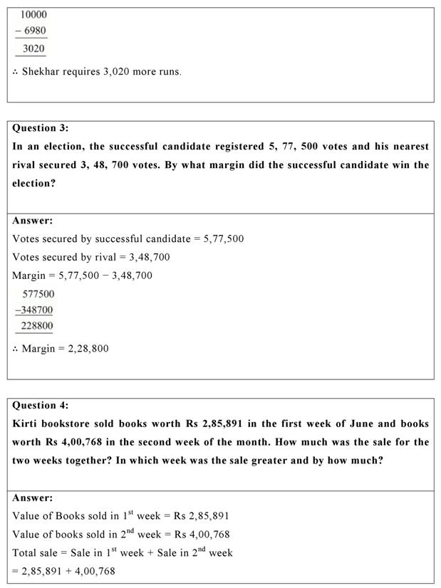 case study questions for class 6 maths chapter 1