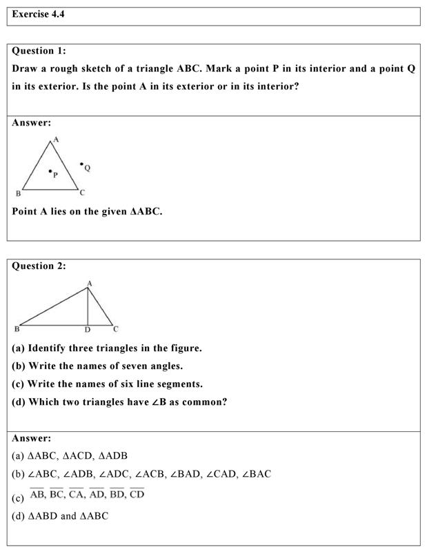 NCERT Solutions For Class 6 Maths Chapter 4 Basic Geometrical Ideas Exercise 4 4 Download Pdf 