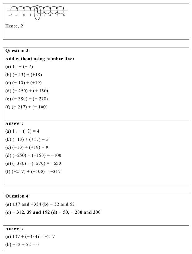 Ncert Solutions For Class 6 Maths Chapter 6 Integers Exercise 62