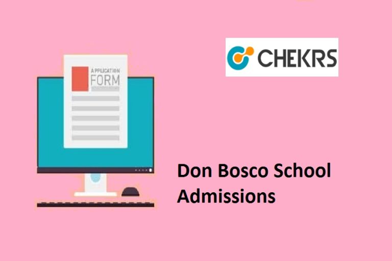 Don Bosco School Admissions 202425, Kolkata Online Form, Process