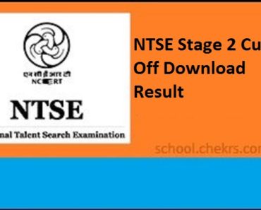 NTSE Stage 2 Cut Off Marks 2024