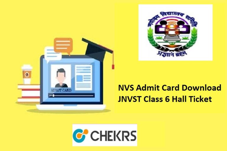 NVS Admit Card 2025 - JNVST Hall Ticket Class 6 Navodaya Vidyalaya ...