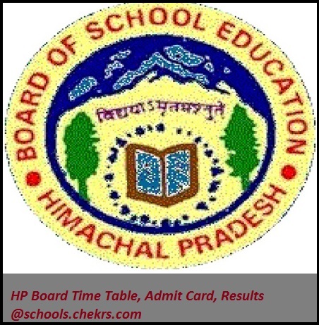 HP Board (HPBOSE)- Time Table, Admit Card, Result, Schools