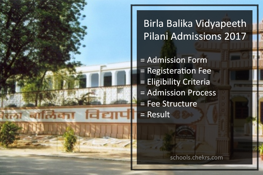 Birla Balika Vidyapeeth Admission 2025 Class IV-XI & XI Entrance ...