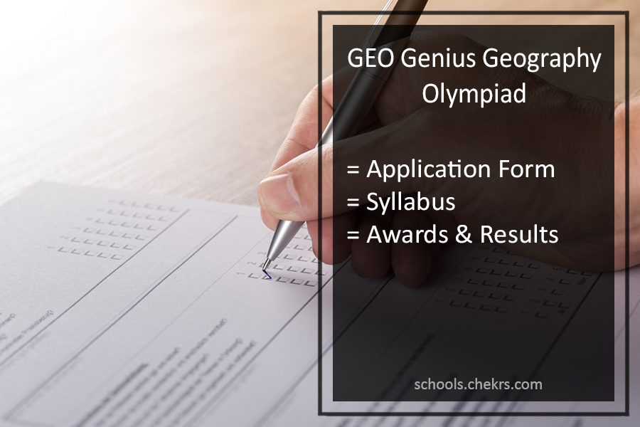 GEO Genius Geography Olympiad 202425 Application Form, Dates, Eligibility